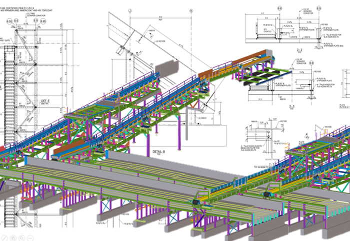 Steel detailing services