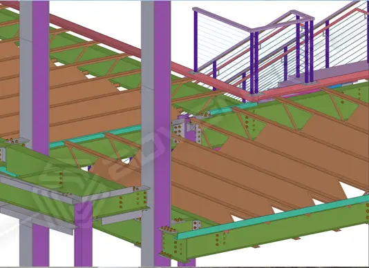 Structural Steel Detailing -Commercial Sales and Service Infrastructure Project, USA